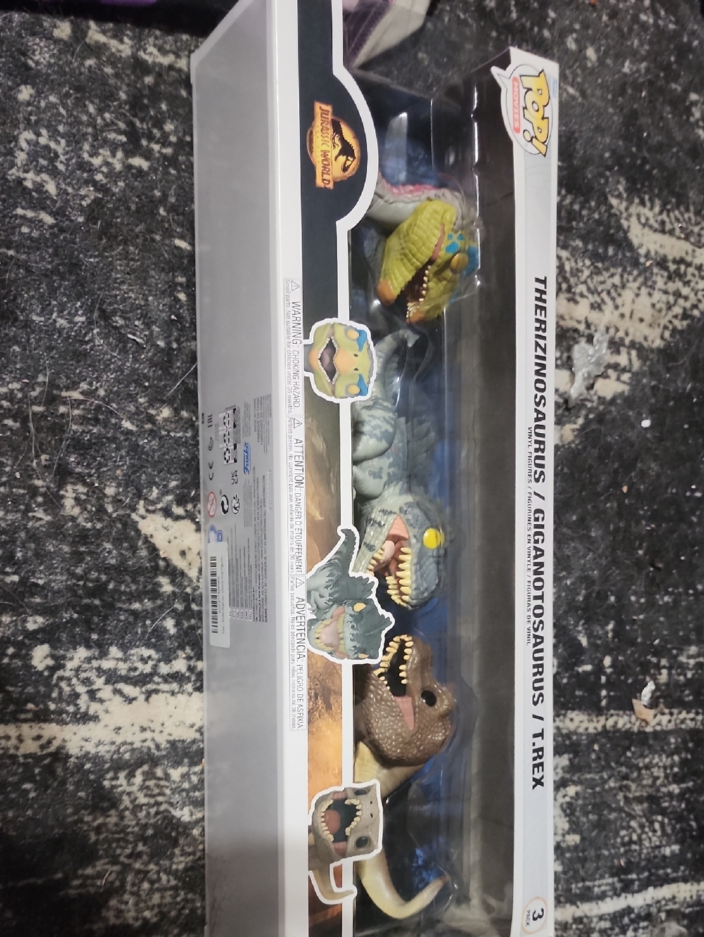 Funko Multicolor Jurassic World Rizinosaurs 3-Pack - Picture 1 of 1